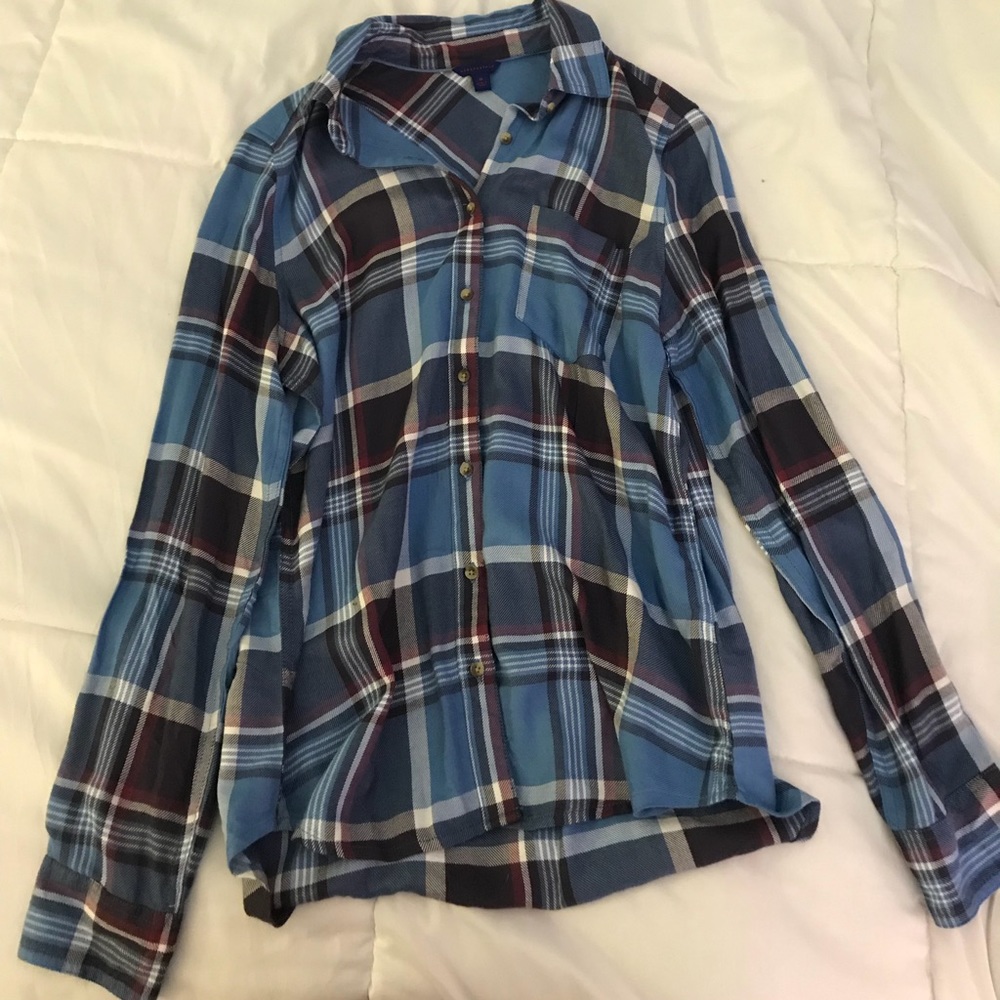 plaid shirt